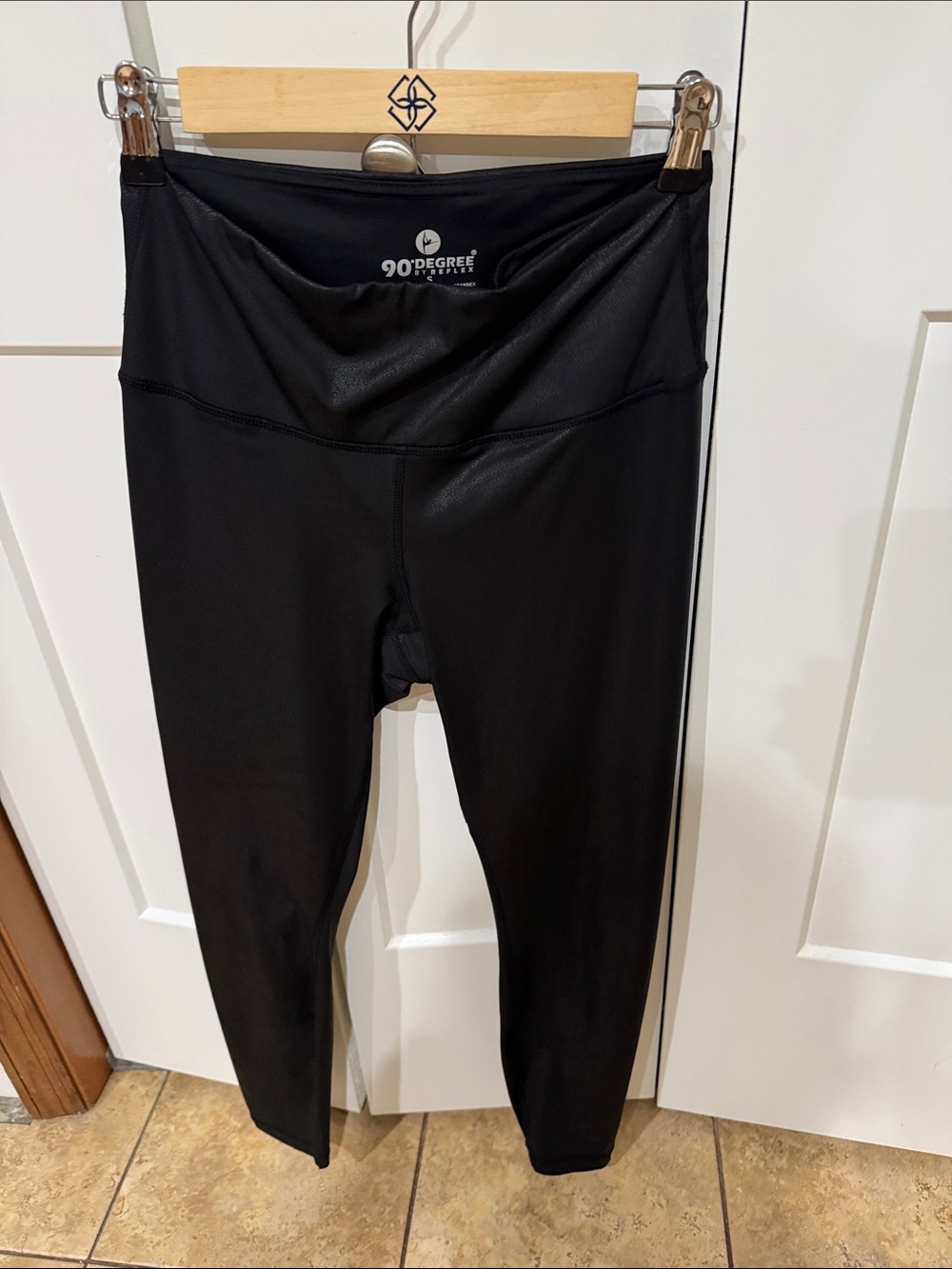 90 Degree By Reflex Black High-Waist Performance Jumpsuit